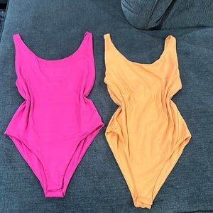 Zara Basic Snap Bodysuits (set of 2) size M